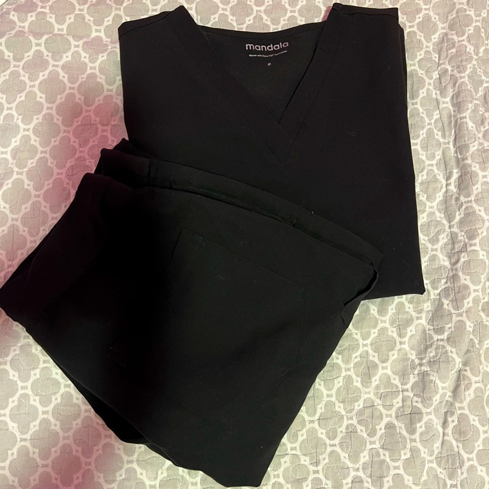 Used mandala scrubs